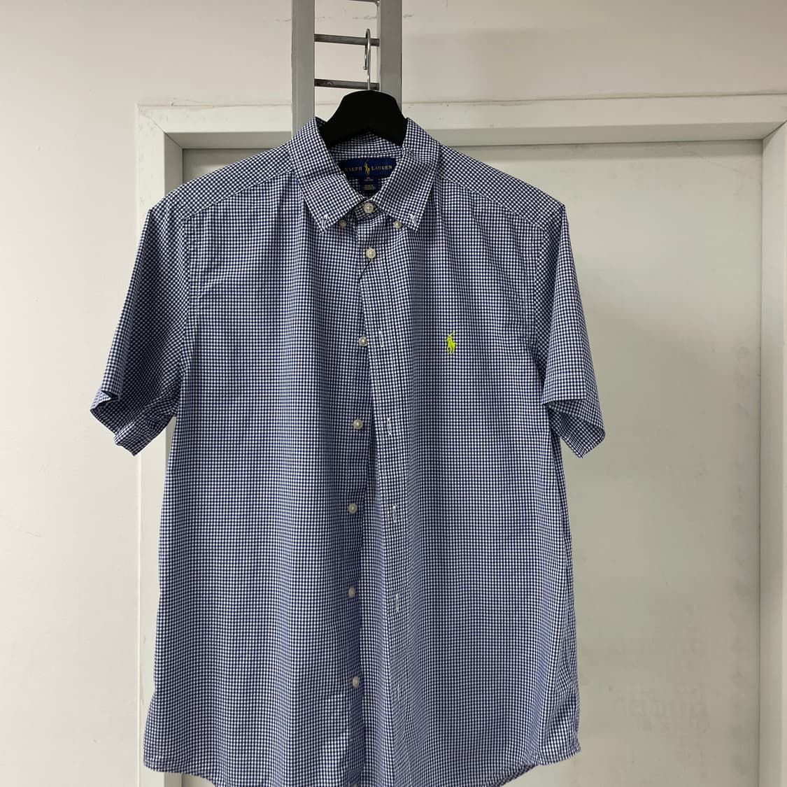폴로 깅엄 체크 반팔 셔츠 XL18-20(W) 상품이미지2