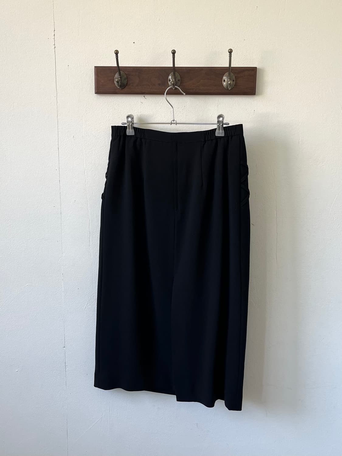 Japan vtg 블랙 코르셋 스커트 상품이미지3