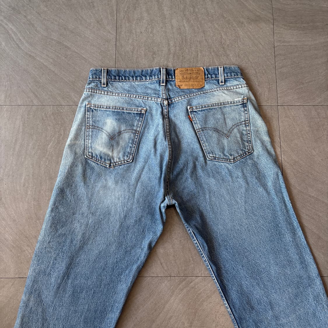90s Levis 505 orange tap denim pants  상품이미지7
