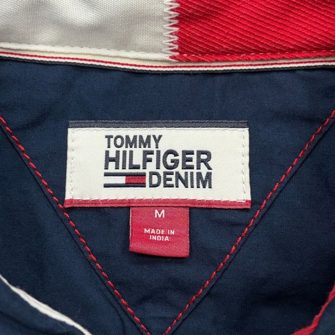 타미힐피거 데님 배색 셔츠 v2390 상품이미지7