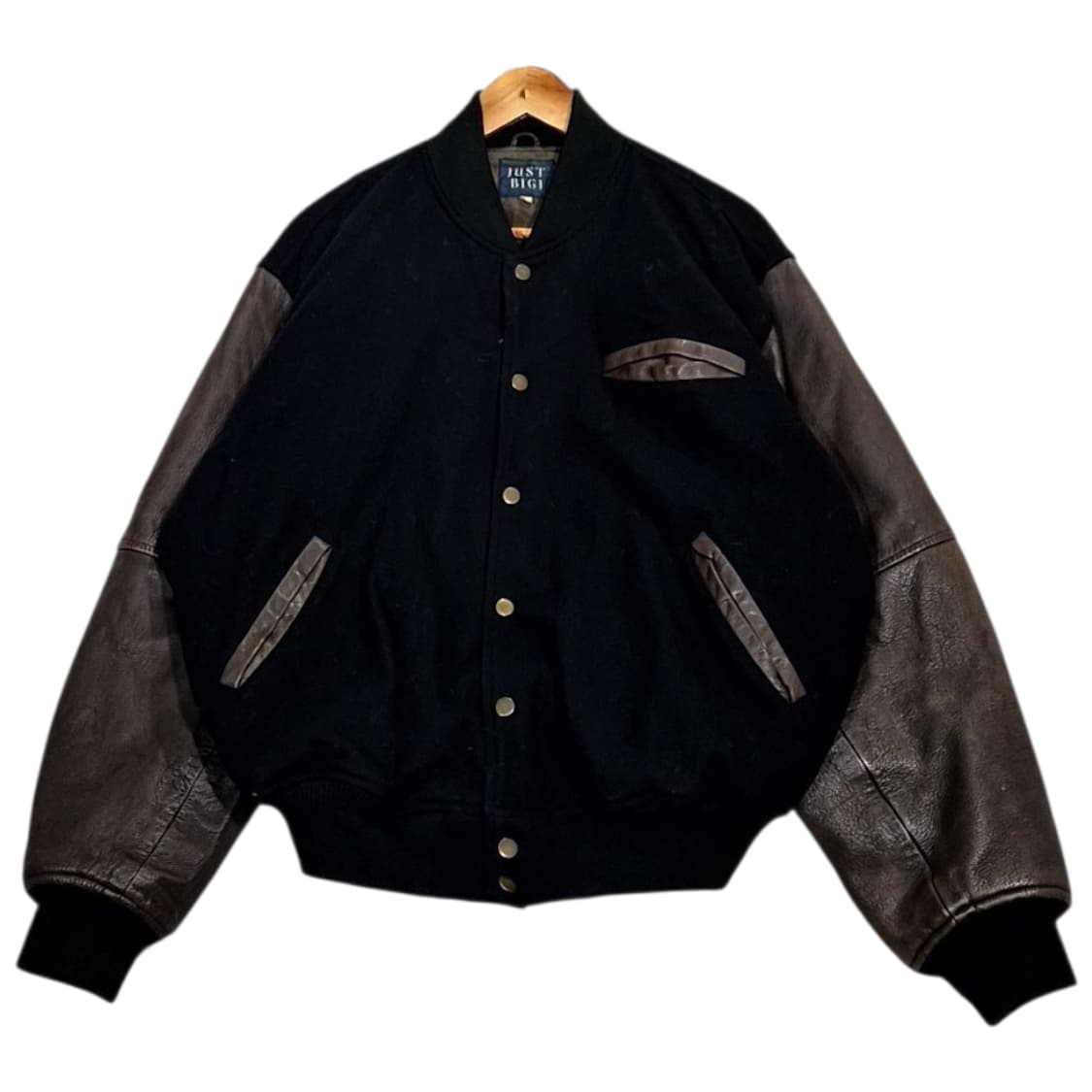 Just Bigi 저스트 비지 일제 바시티 자켓 상품이미지1