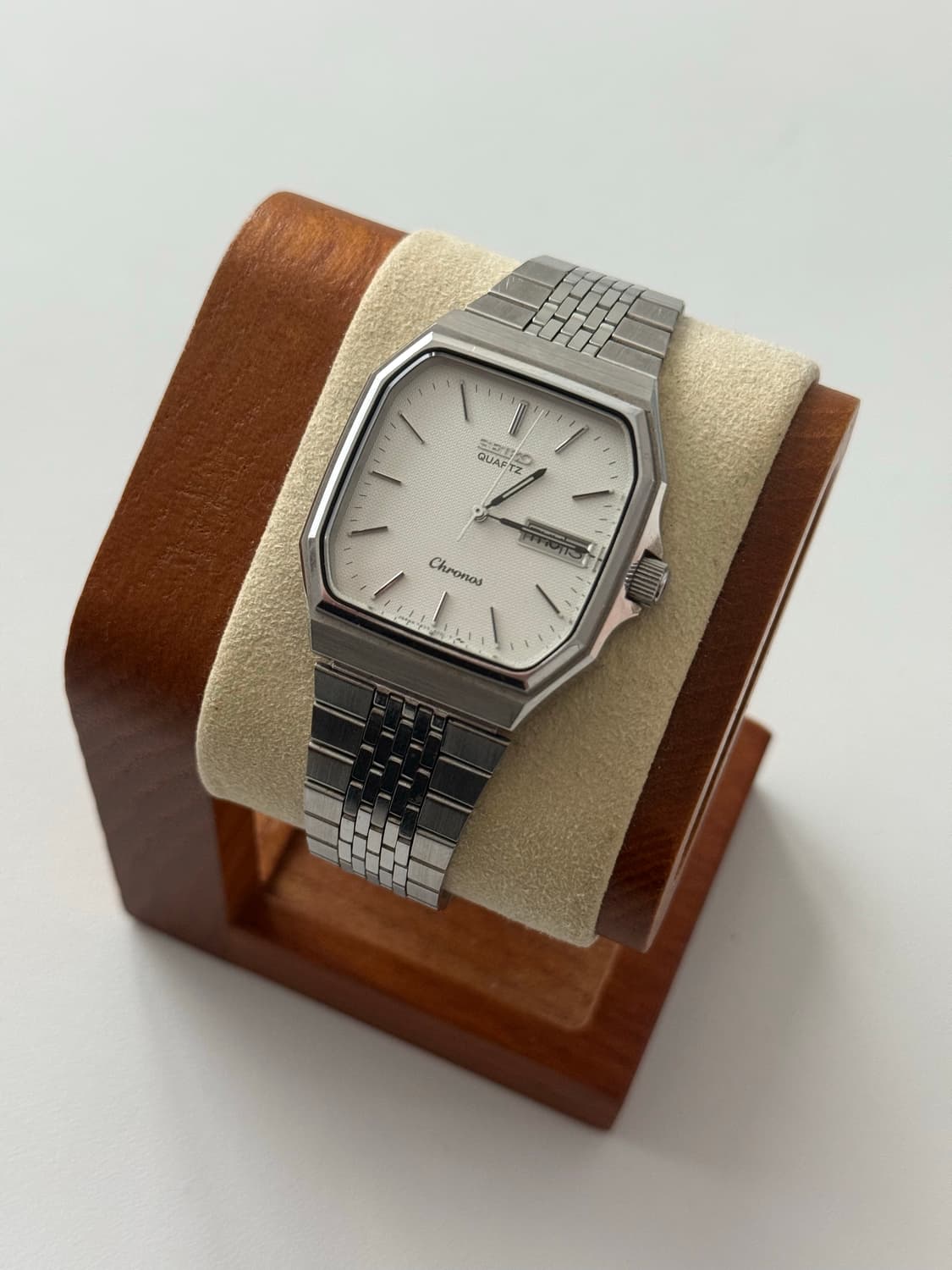 세이코 Seiko 쿼츠 크로노스 스퀘어 데이데이트 상품이미지1