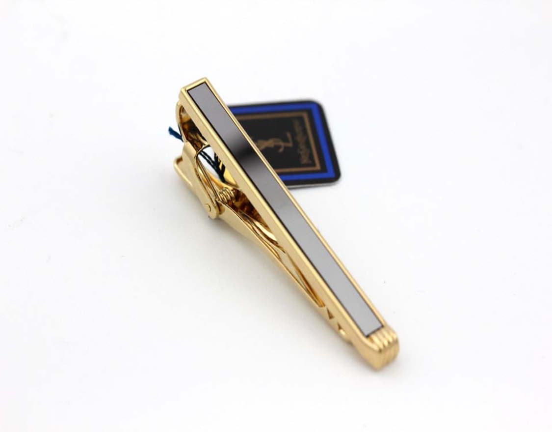 입생로랑 미사용 S등급 5.1cm 남자 명품 넥타이핀 상품이미지3