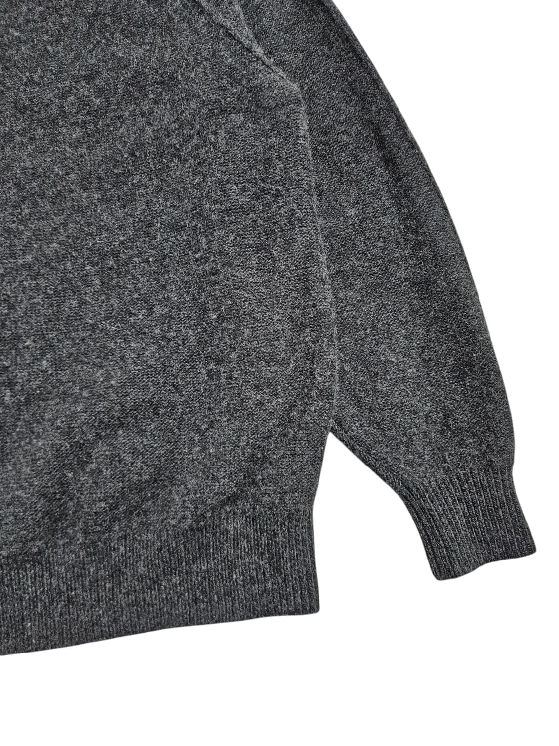 우마뭉 크루넥 울니트 차콜 상품이미지5