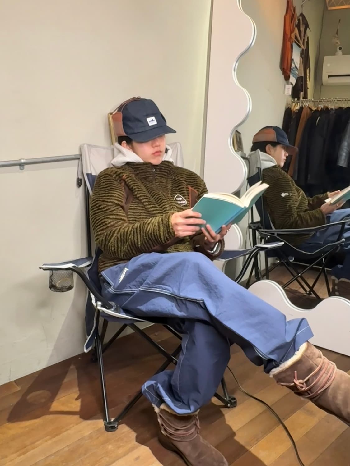 아이더 후리스 플리스 집업 상품이미지1