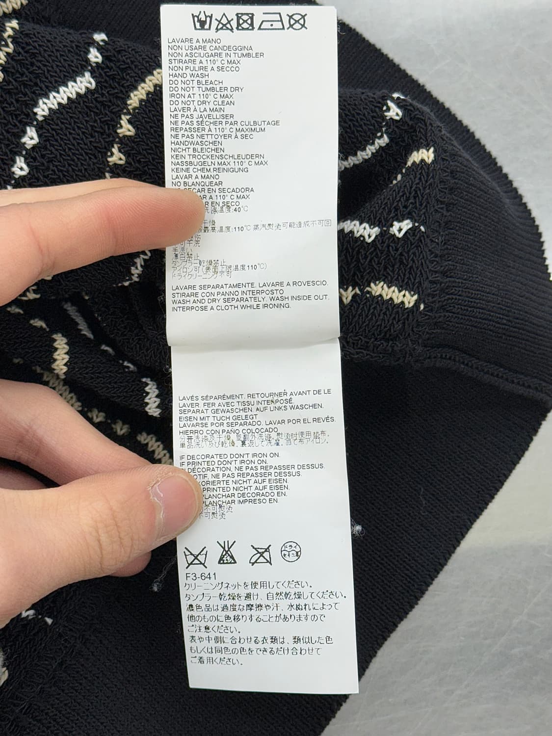 마르지엘라 넘버 10 블랙 크로셰 니트 베스트 상품이미지8