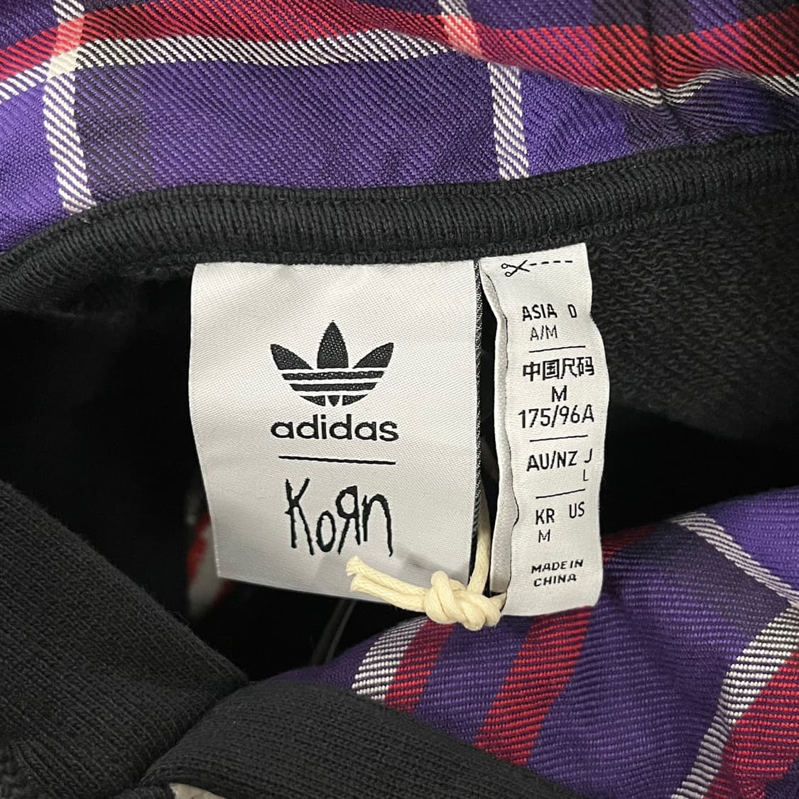 [정품/M] 아디다스 블랙 후드티 쓰리스트라이프 b10 상품이미지5