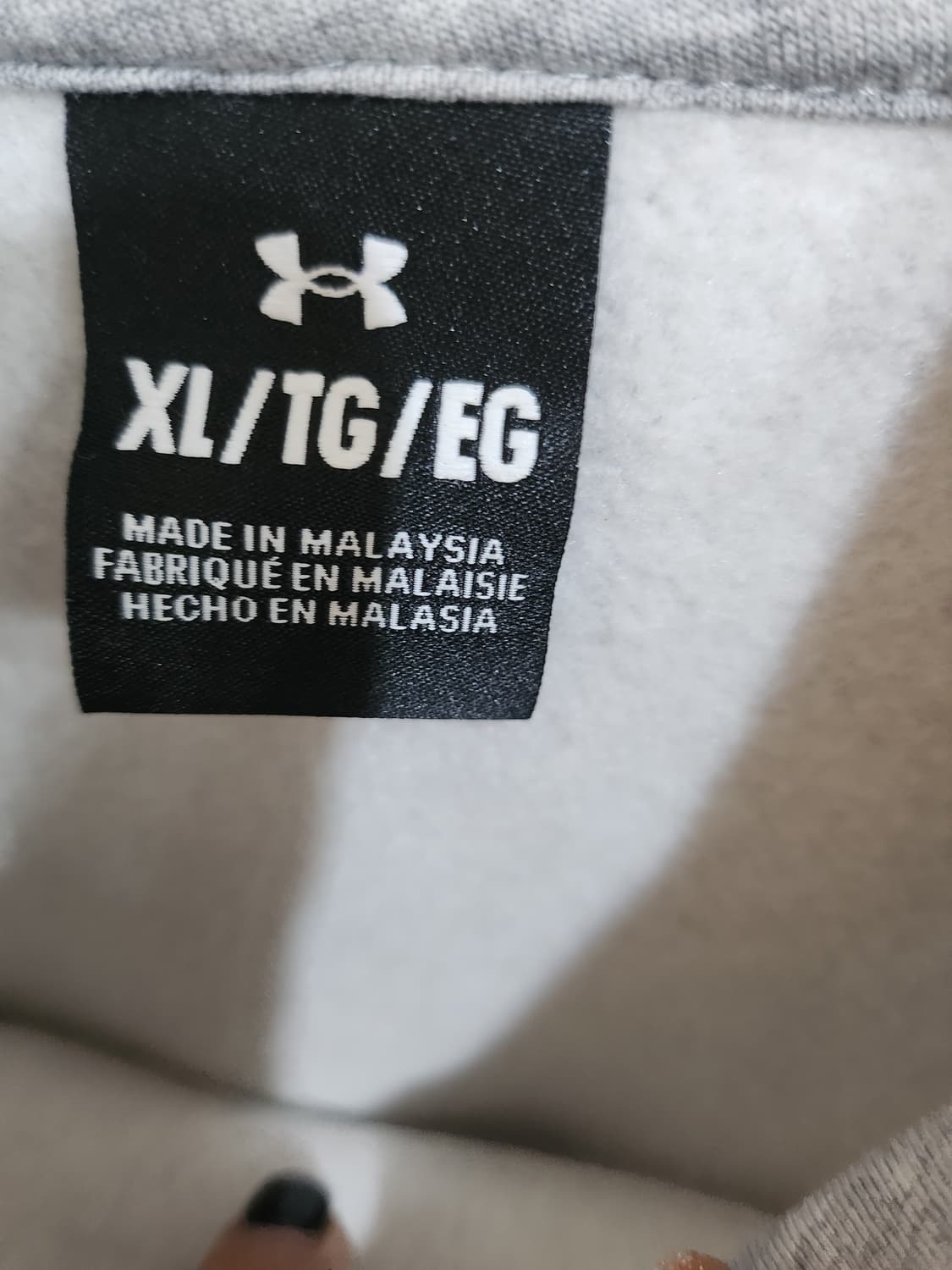 404) 언더아머 기모 후드티 상품이미지6