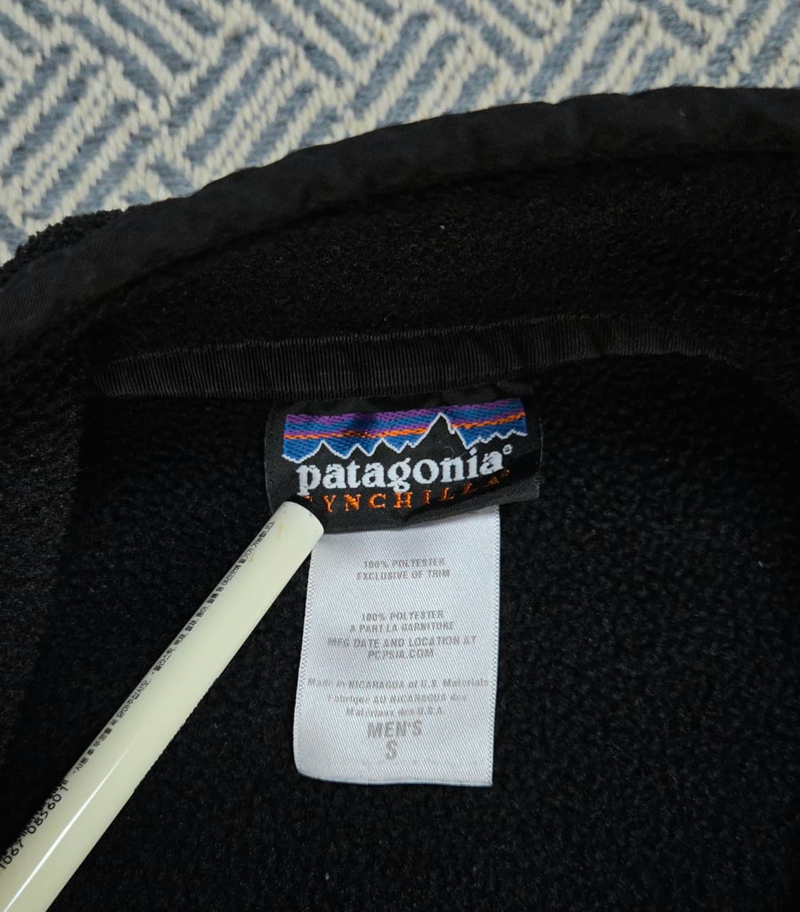 (S)파타고니아 올블랙 신칠라 상품이미지4