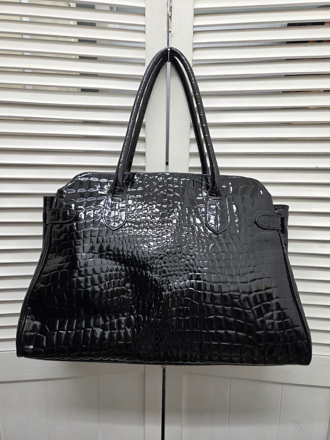 데코 DECO 크로커다일 소가죽 버킨백 상품이미지4