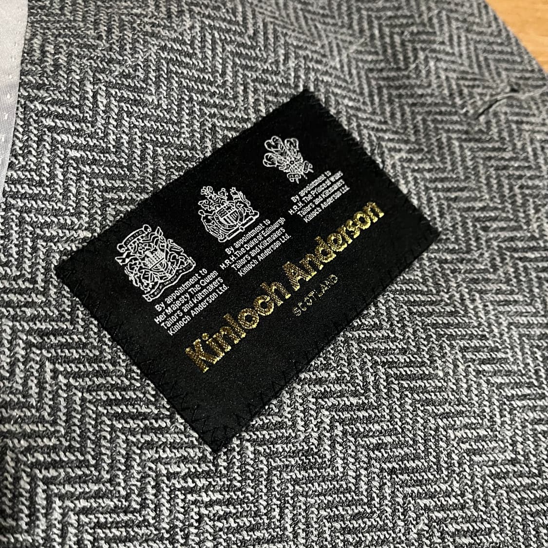 [105] 킨록 제냐 헤링본 린넨실크 자켓 상품이미지9