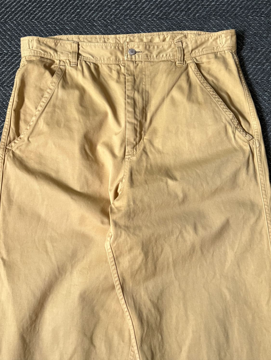 (35) 꼼데가르송 SHIRT 라인 와이드 스트레이트 코튼 팬츠 상품이미지2