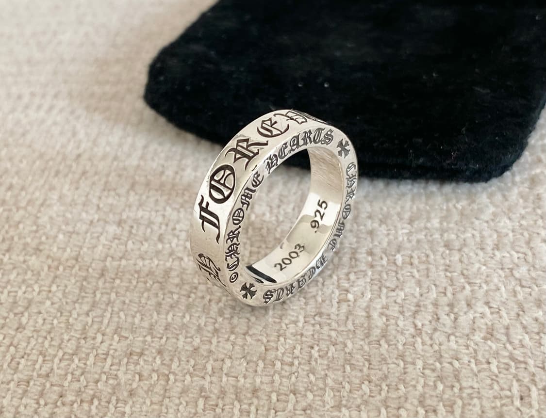 크롬하츠 포에버링 15호 실버 정품 상품이미지1