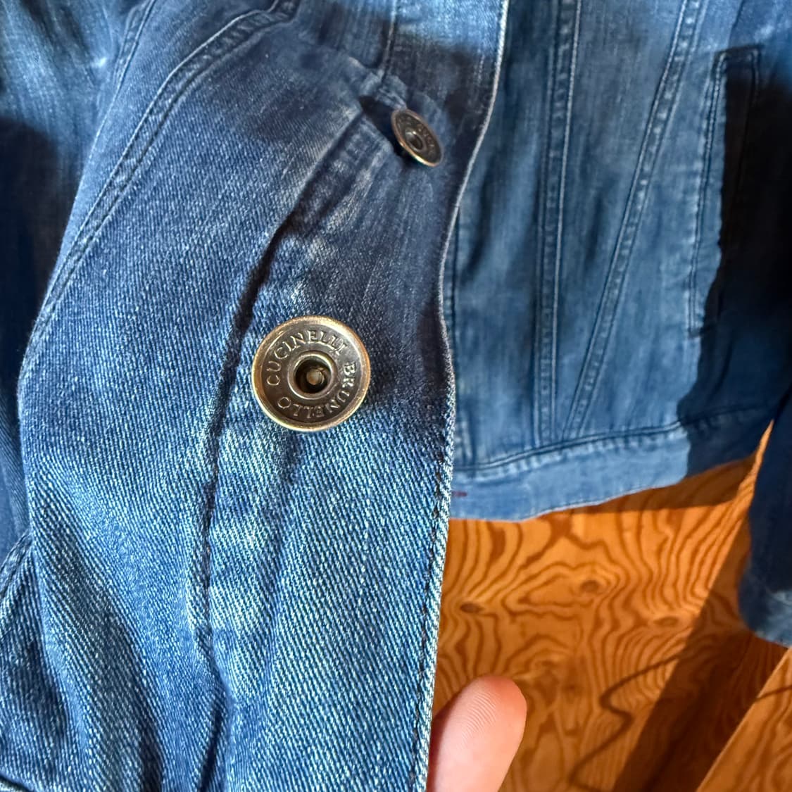 브루넬로 쿠치넬리 데님(청 자켓) 판매 합니다. 상품이미지6