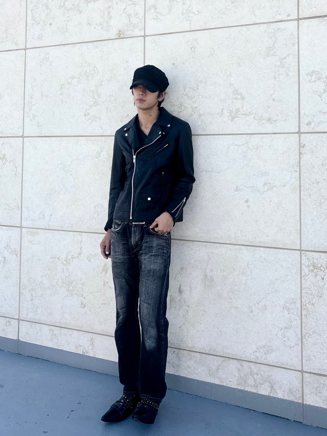 “Vintage” Chic Mood Side Zipper padded L 상품이미지8