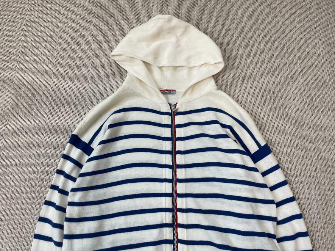 45rpm 스트라이프 후드 가디건 집업  J03767 상품이미지3