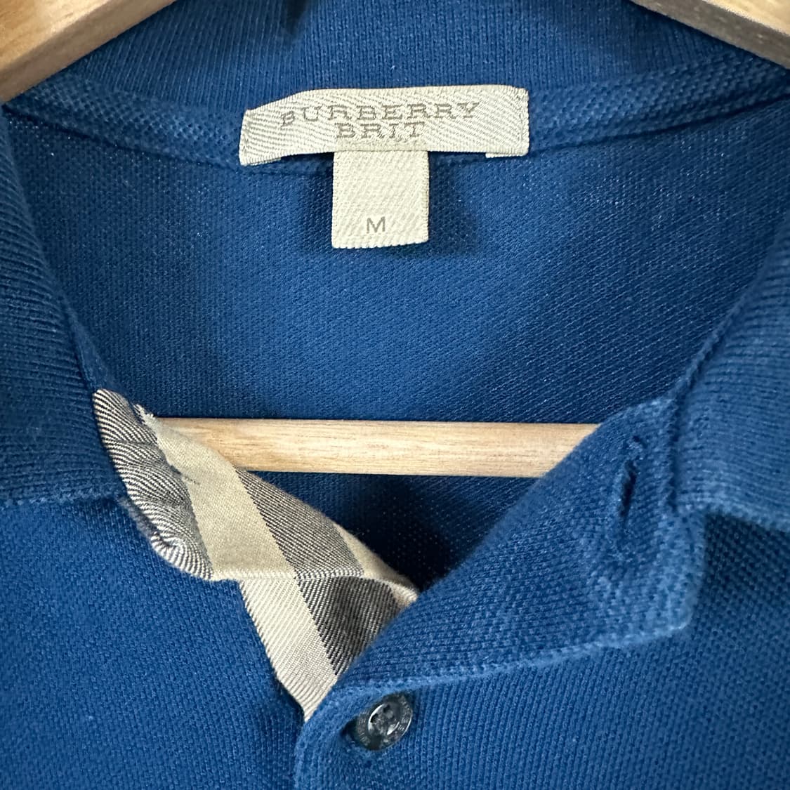 버버리 브릿 하프 폴로 티셔츠 상품이미지2