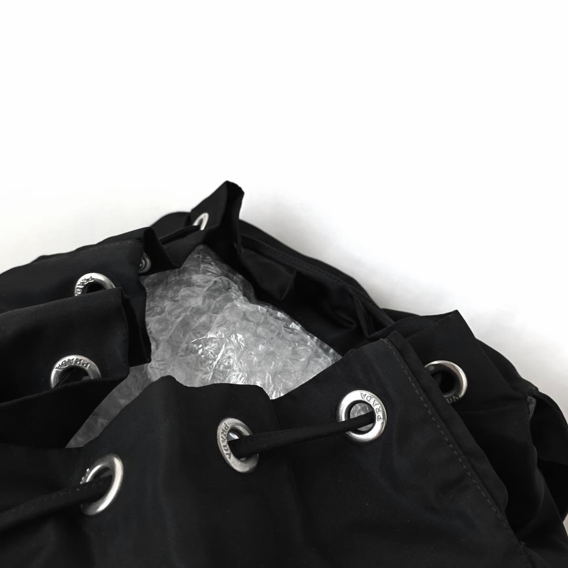 [정품 PRADA] 프라다 투포켓 나일론 빈티지백팩 라지 상품이미지6