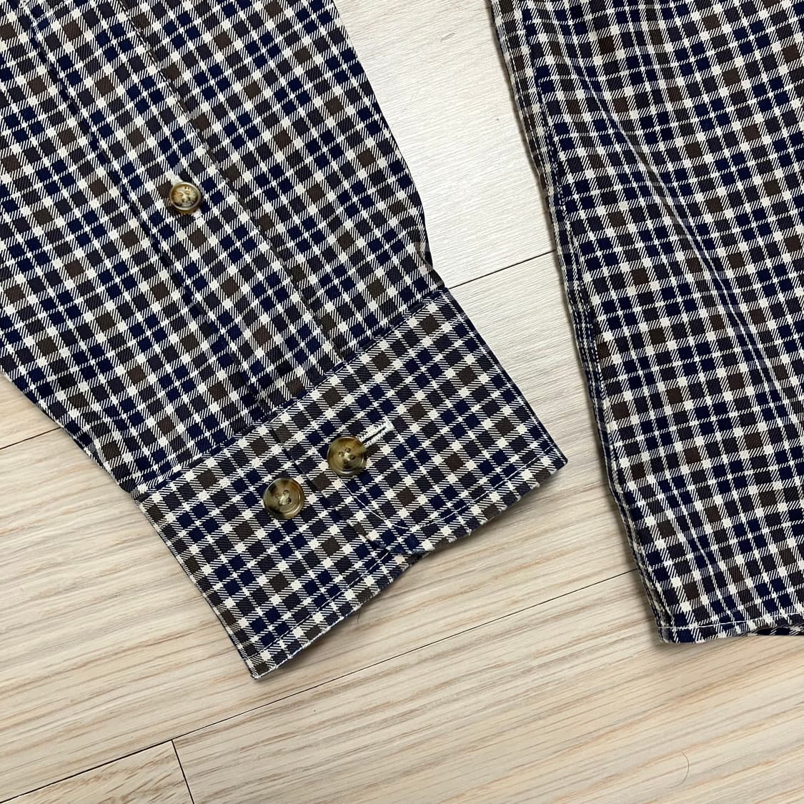 [Brooks Brothers] 브룩스 브라더스 수피마 체크 셔츠 상품이미지5