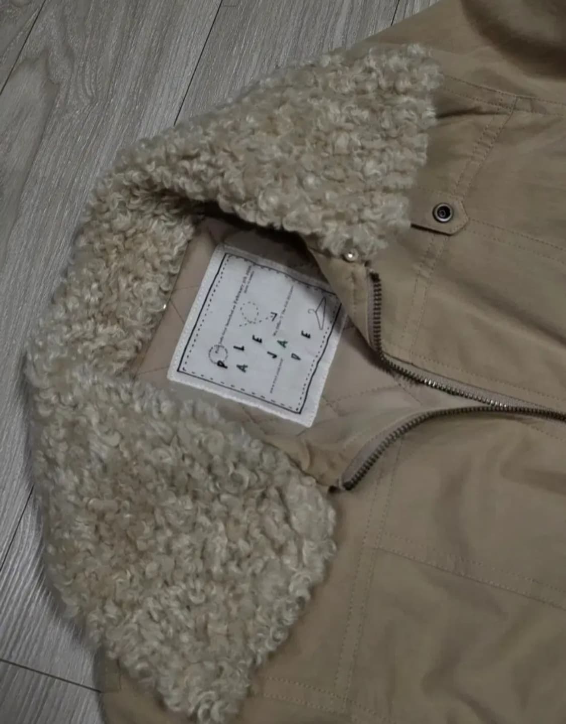 페일제이드 봄버자켓 베이지 상품이미지2