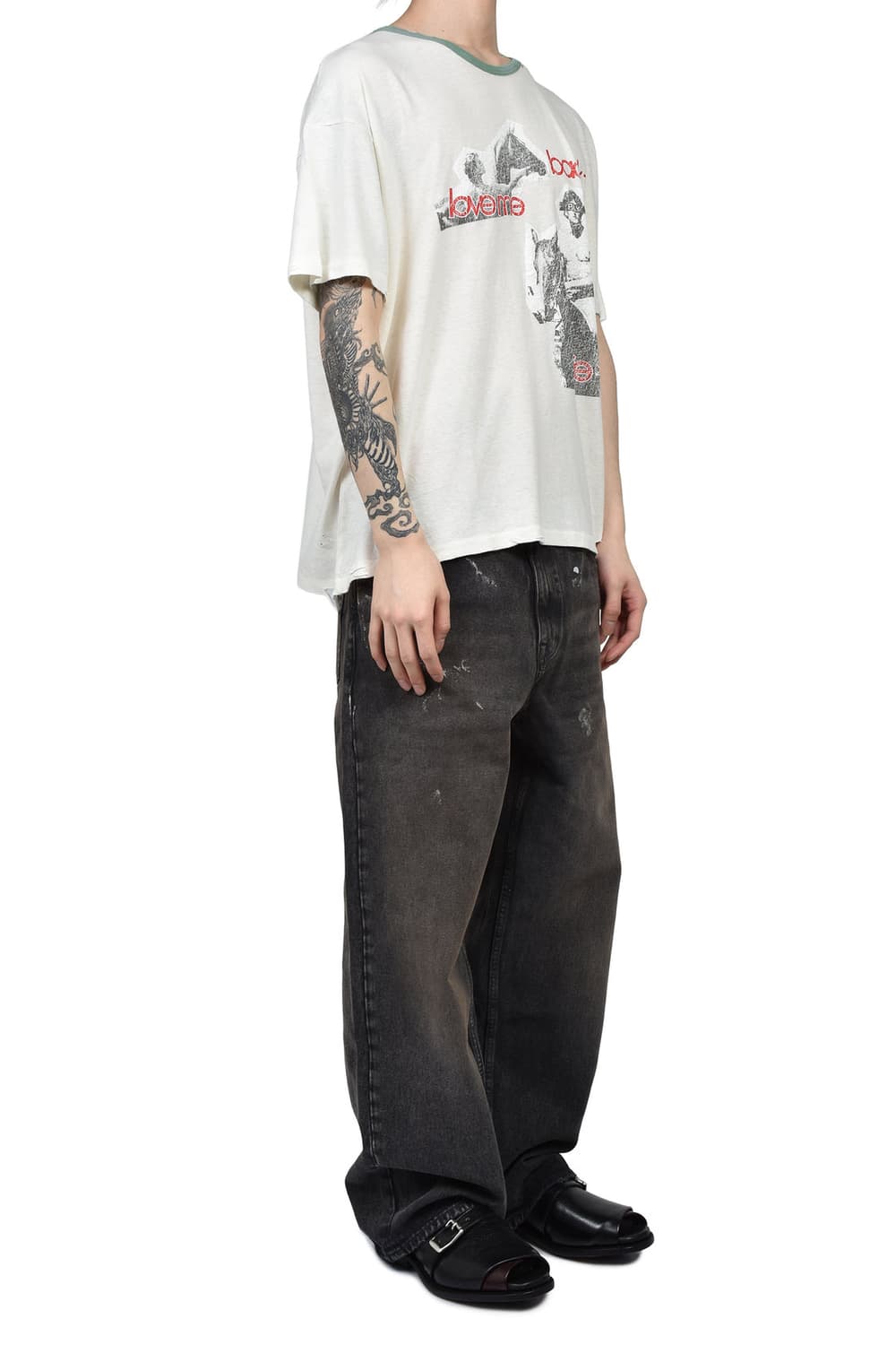 Paly hollywood back to life 티셔츠 M 상품이미지3
