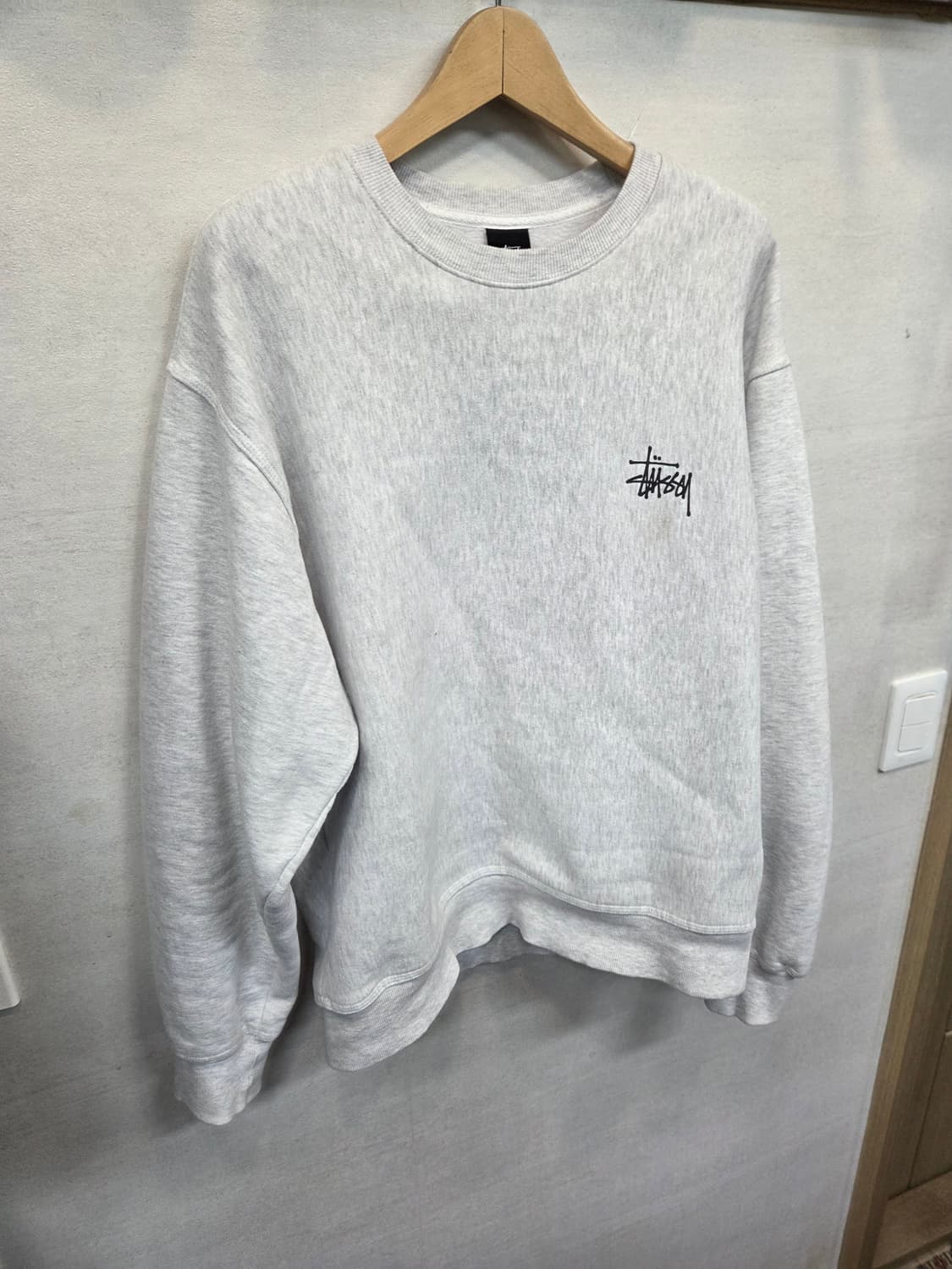 스투시 기모 후드티 xl 상품이미지8