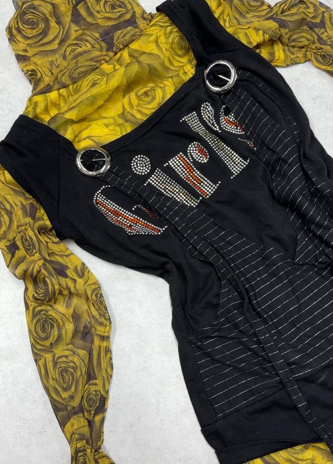 Y2k 오링 큐빅탑  상품이미지2