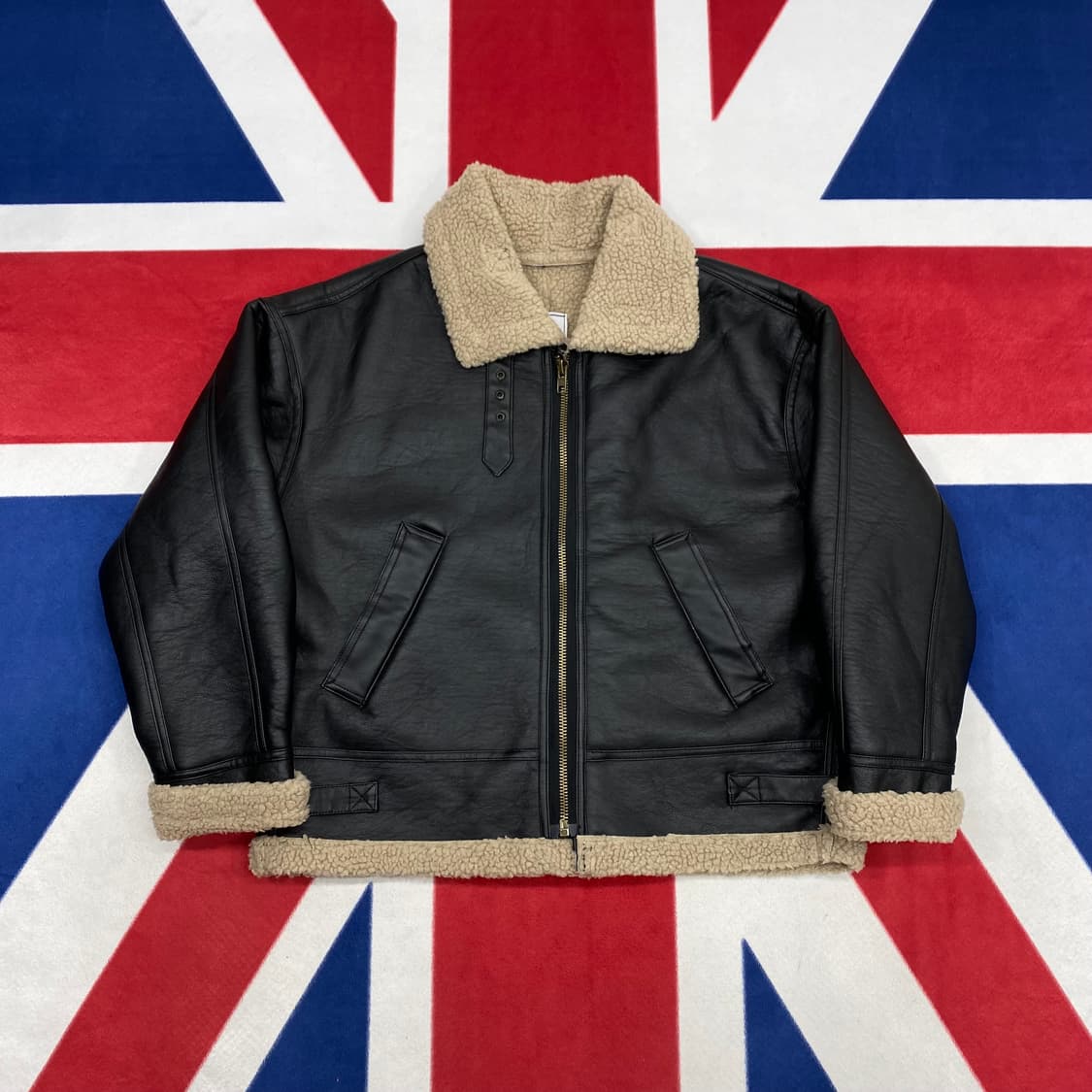 빈티지 오버핏 무스탕 S  상품이미지1