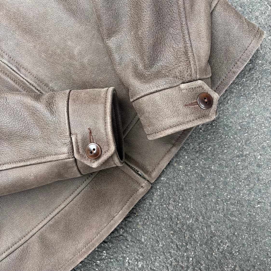 모터사이클 소가죽 자켓 상품이미지5