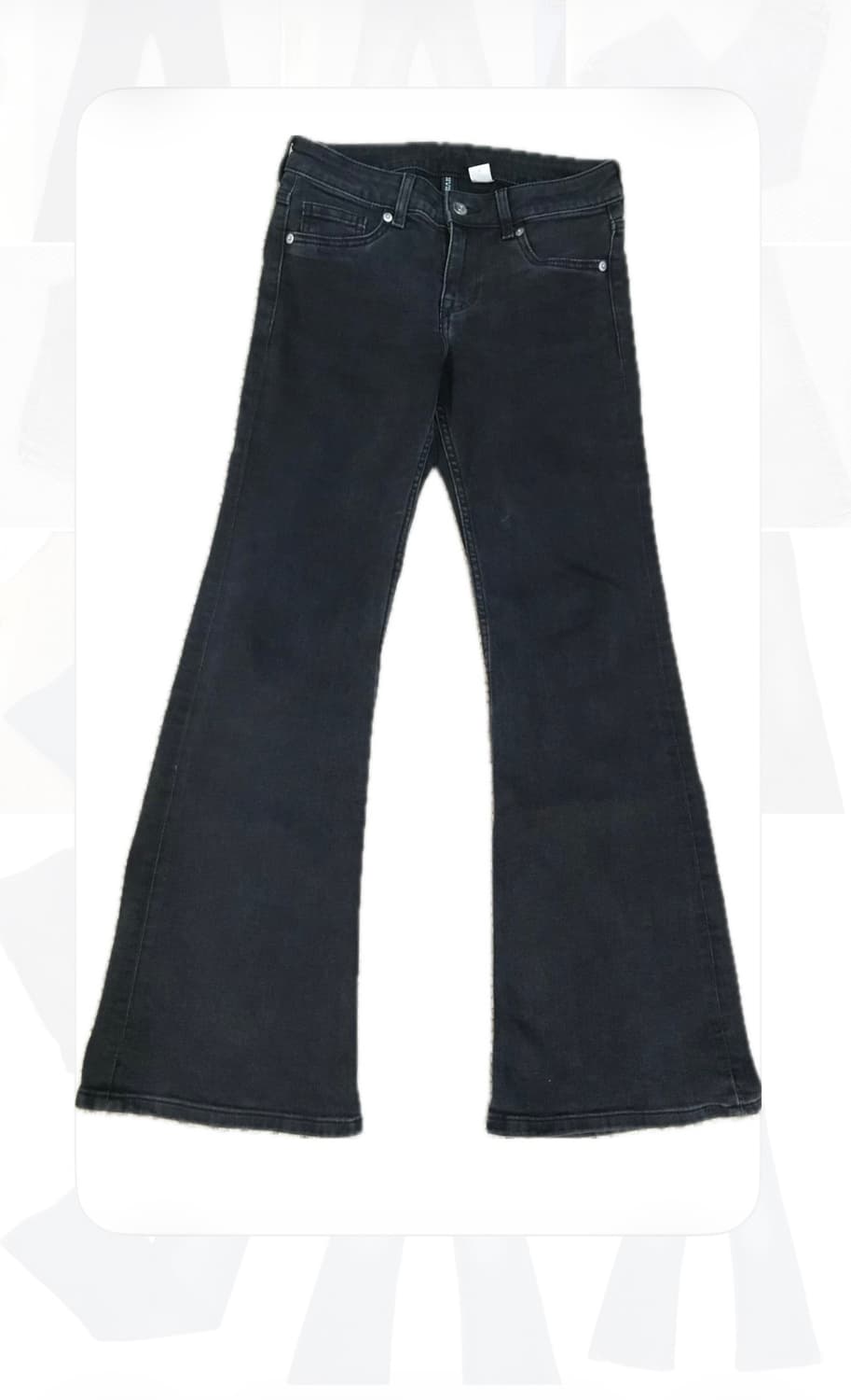 h&m 로우라이즈 부츠컷진 38 상품이미지2