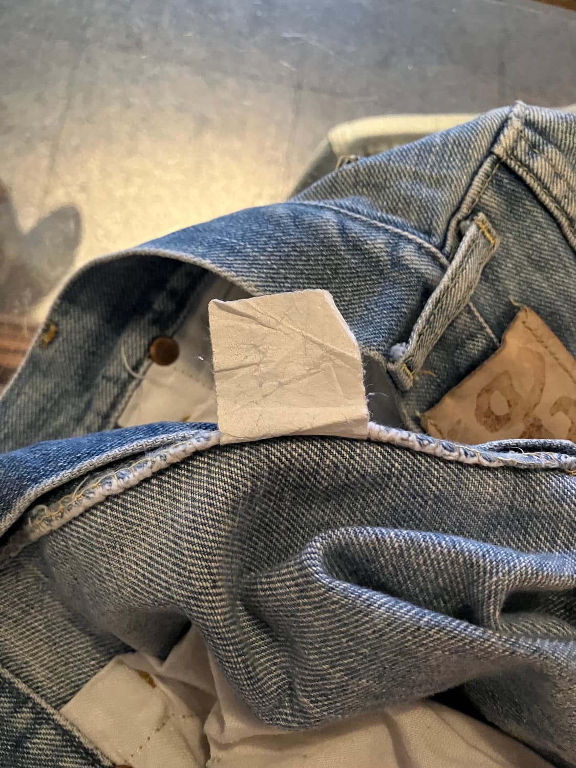 80s USA 빈티지 LEE 리 라이더스 부츠컷 데님 팬츠 상품이미지10