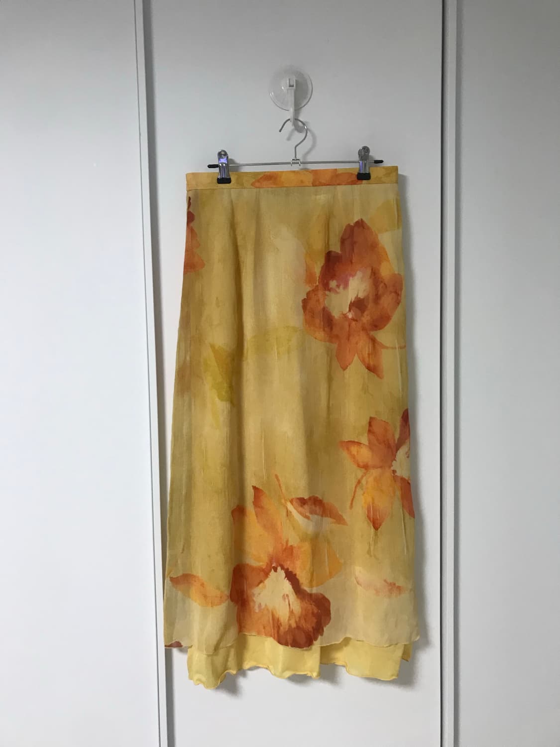vintage flower pattern skirt (26inch) 상품이미지8