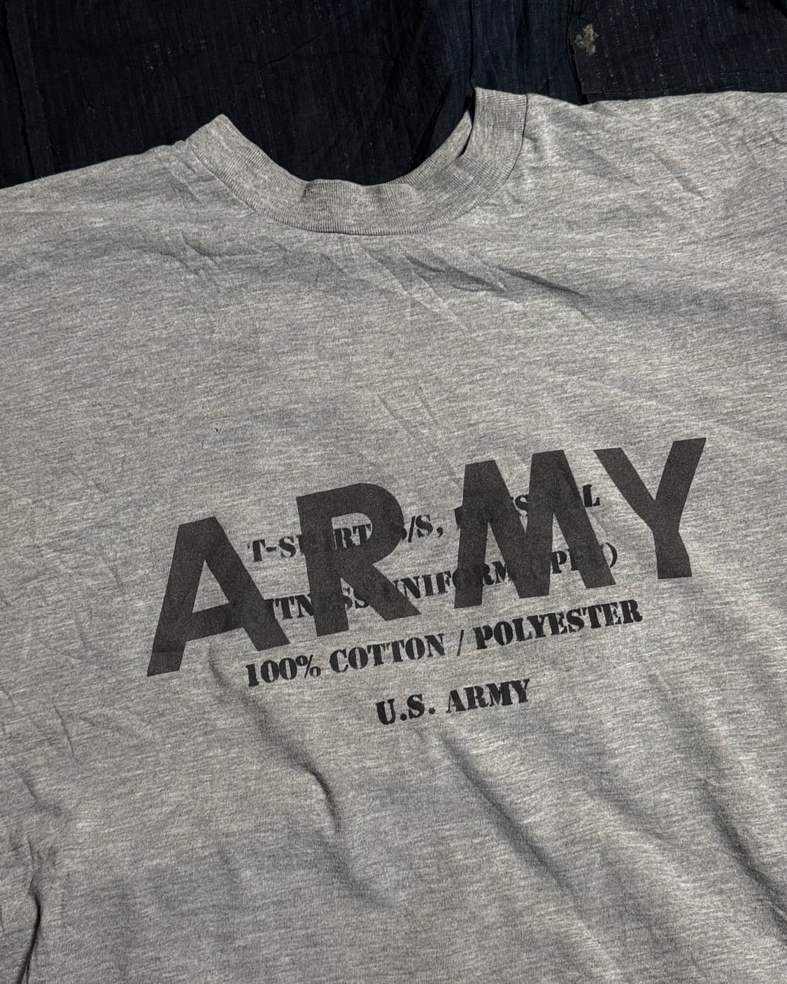 US Army 'Spec.' 스텐실 IPFU 티셔츠 L 상품이미지2