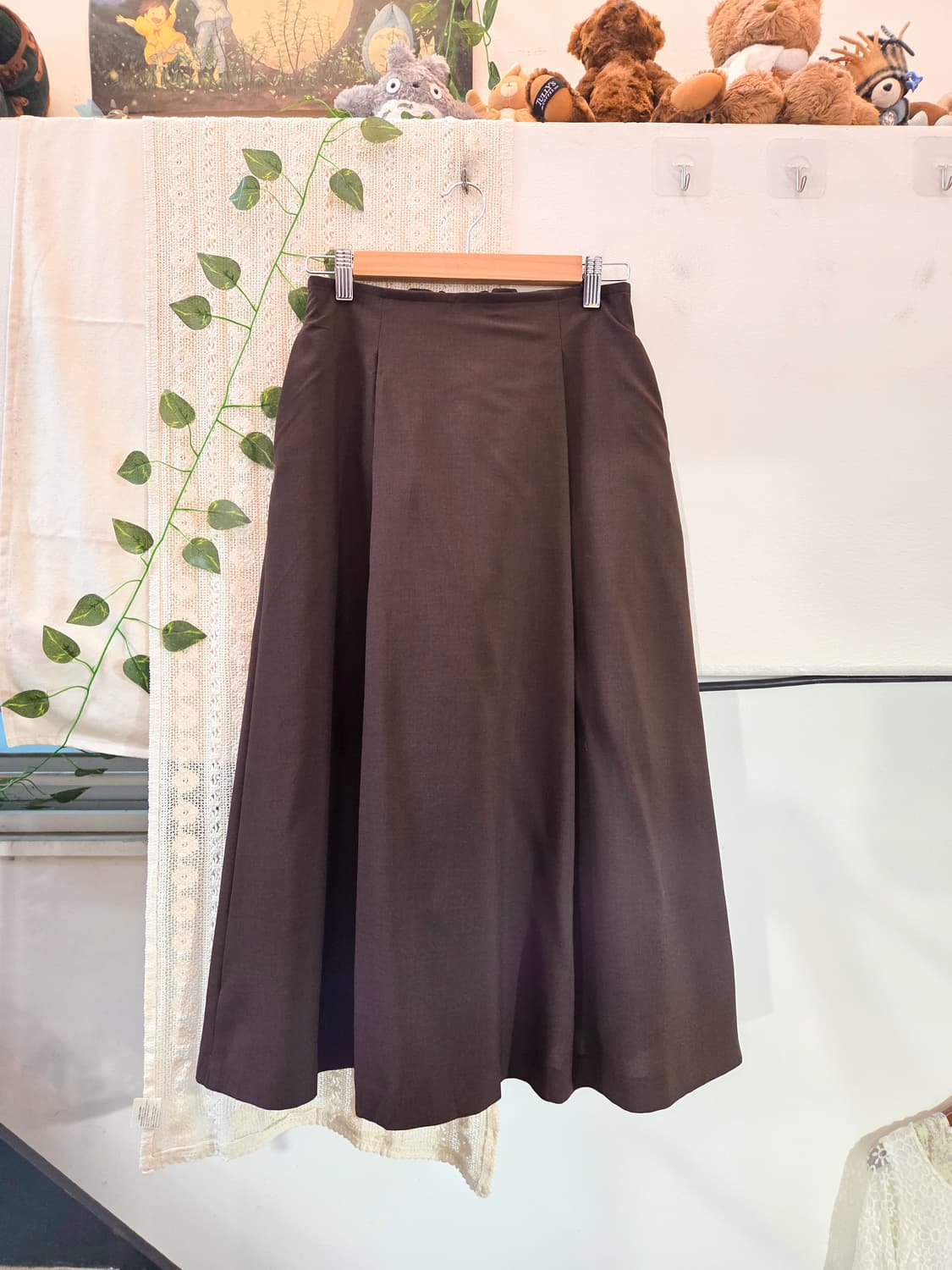 브라운 롱스커트 상품이미지1