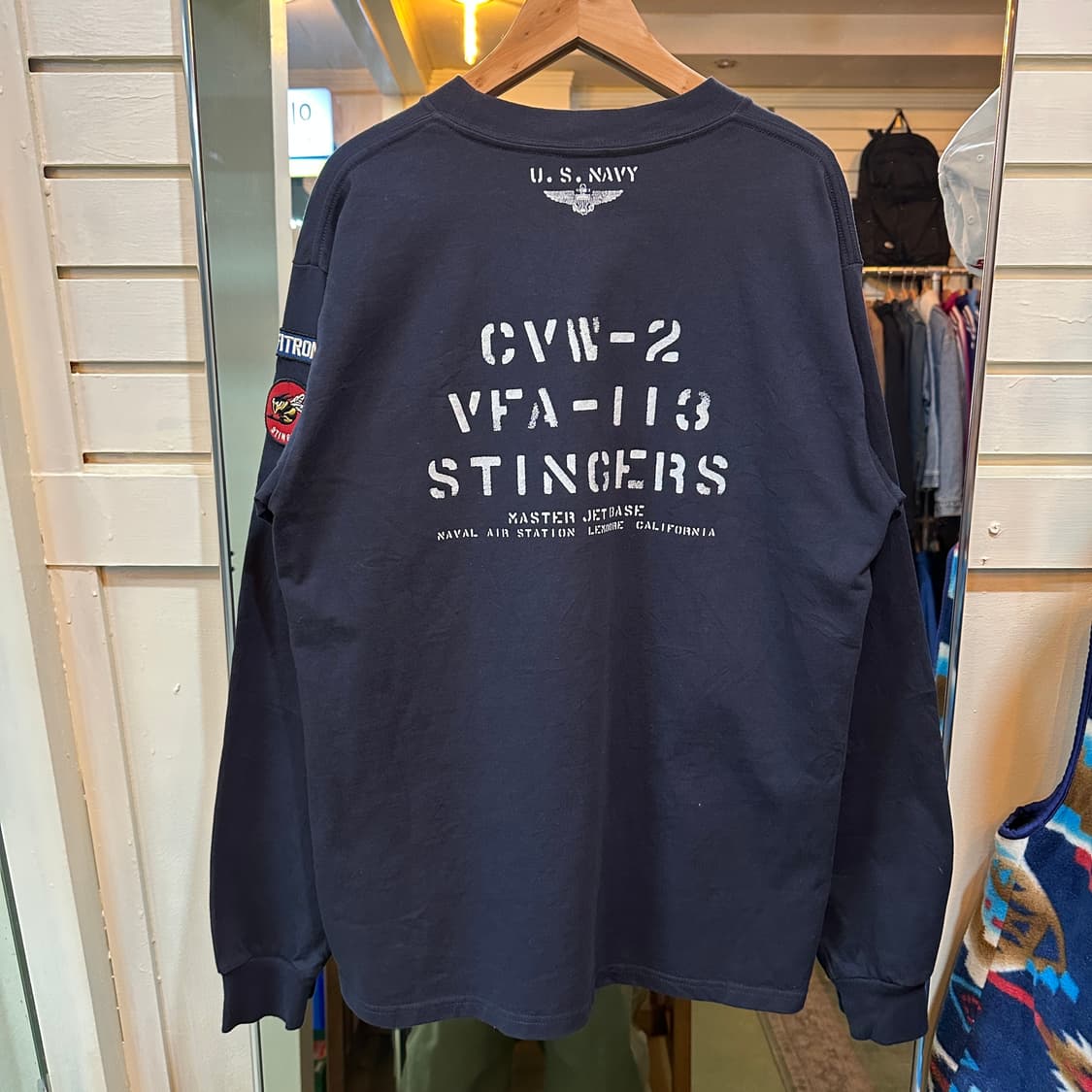 아비렉스 긴팔 롱 슬리브 상품이미지1