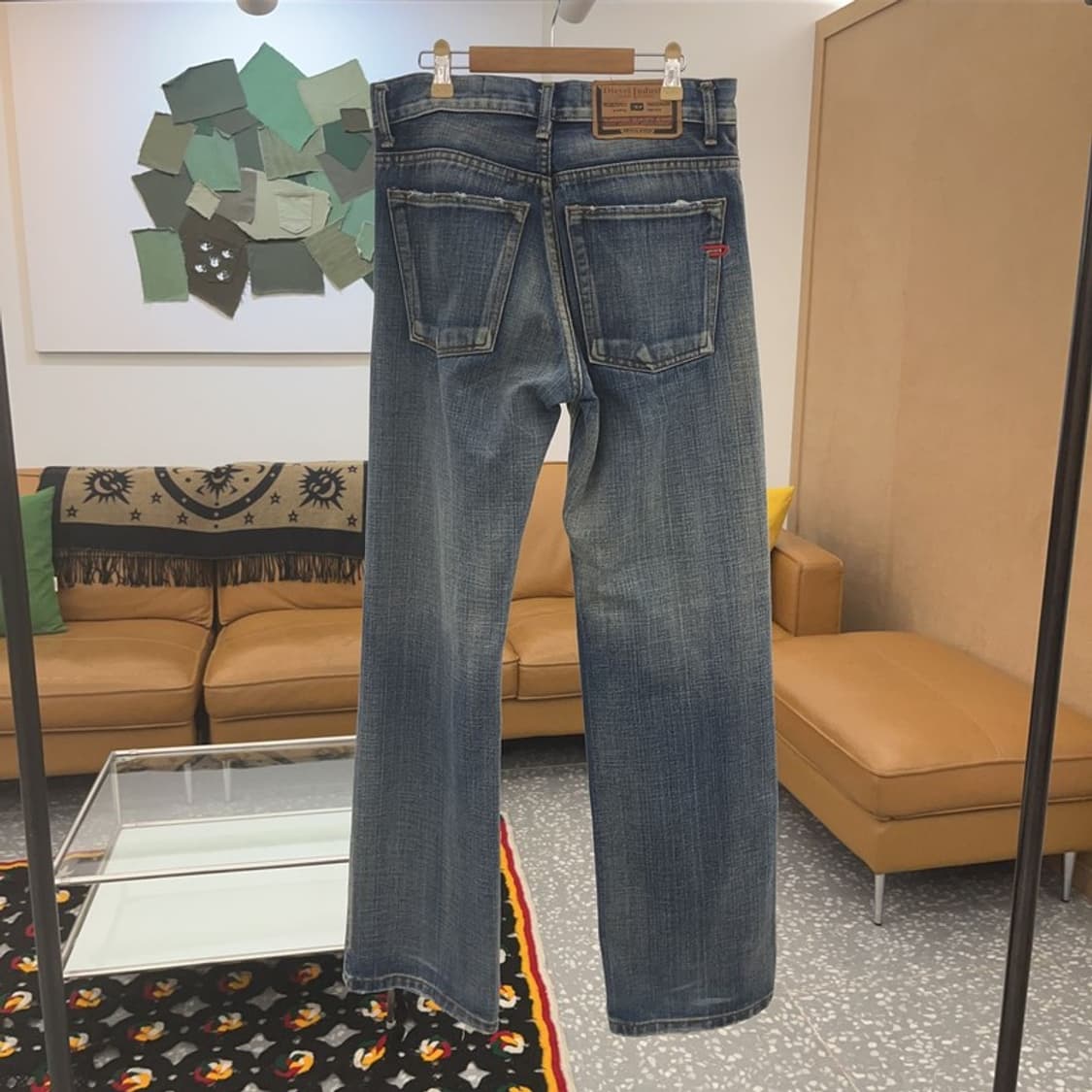 디젤 RR55 올드스쿨 빈티지 데님팬츠 30인치 C06793 상품이미지4