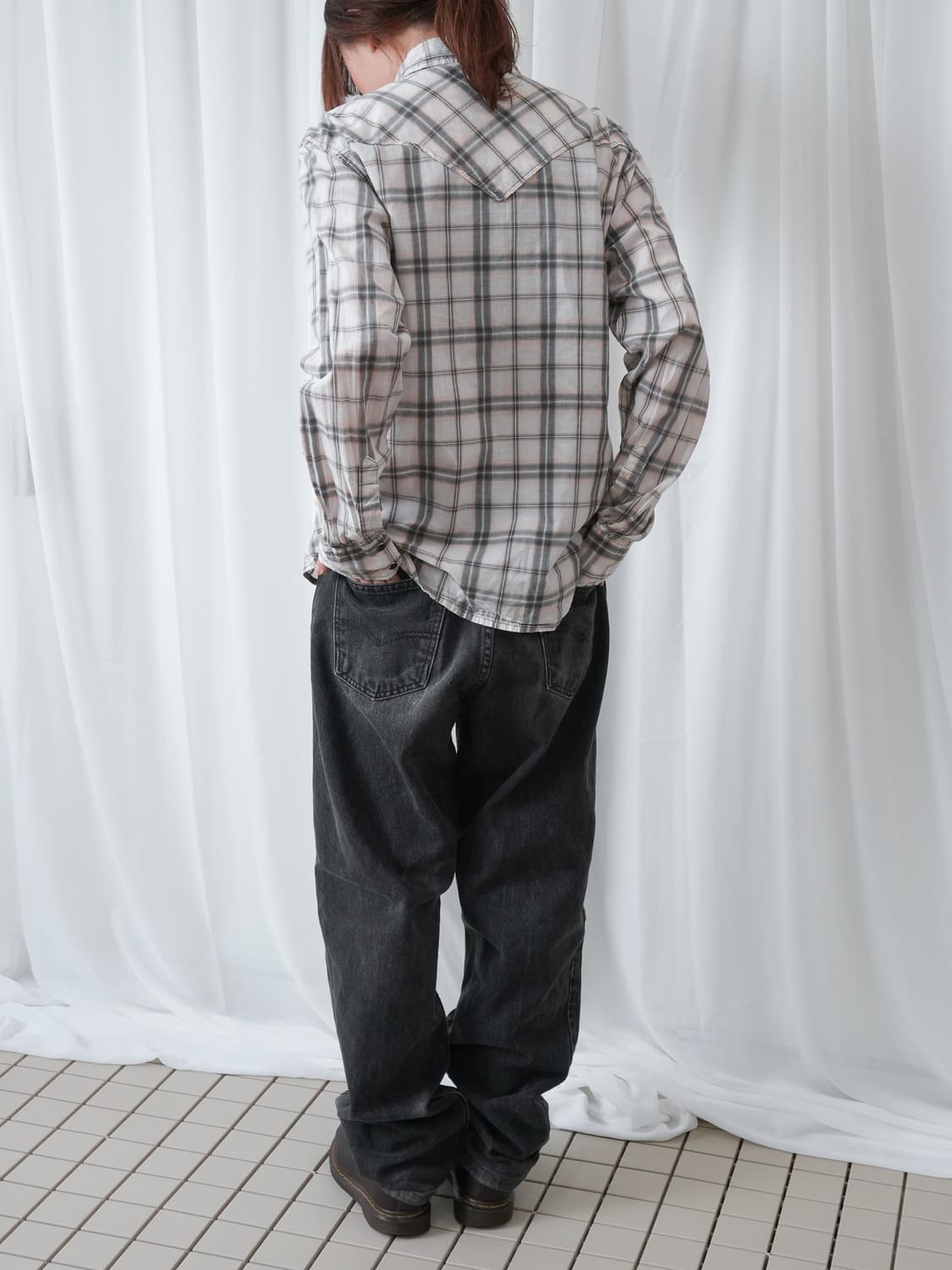 TRUXTON check western shirt 상품이미지7