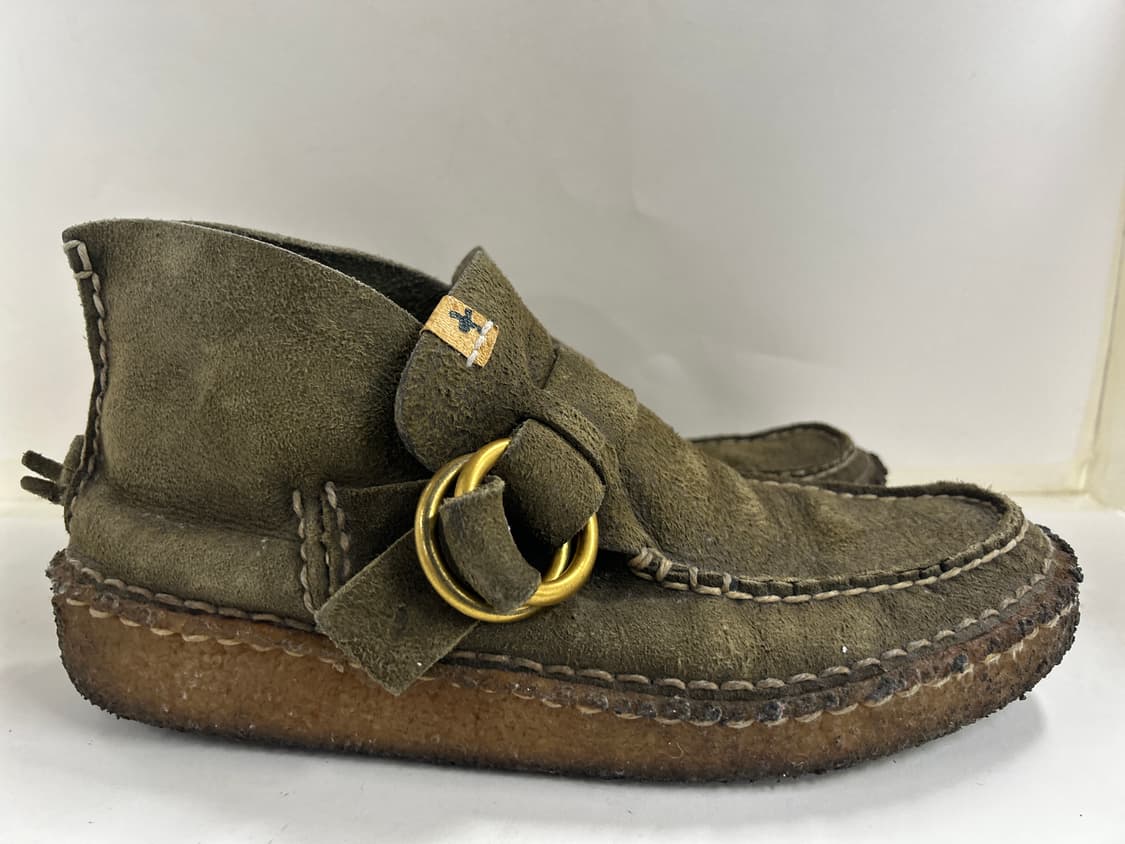 VISVIM 올드비즈빔 올리브 스웨이드 스키너드 더블링 크레페솔 모카신부 상품이미지4