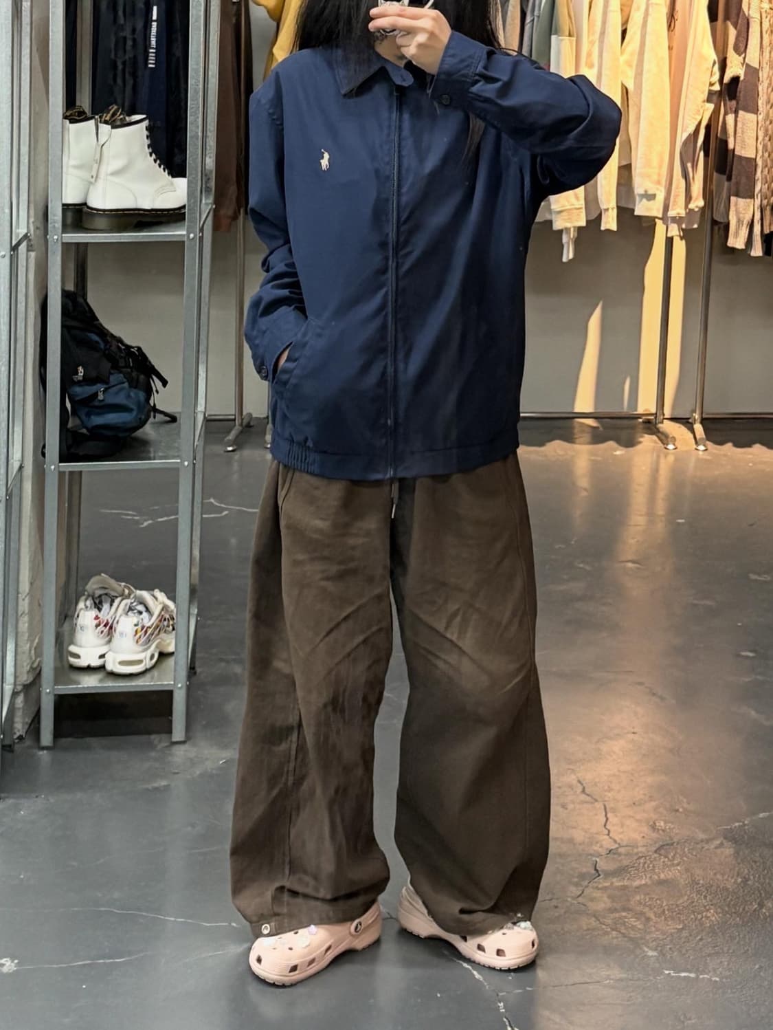 폴로랄프로렌 네이비 스윙탑 재킷 A2324 상품이미지1