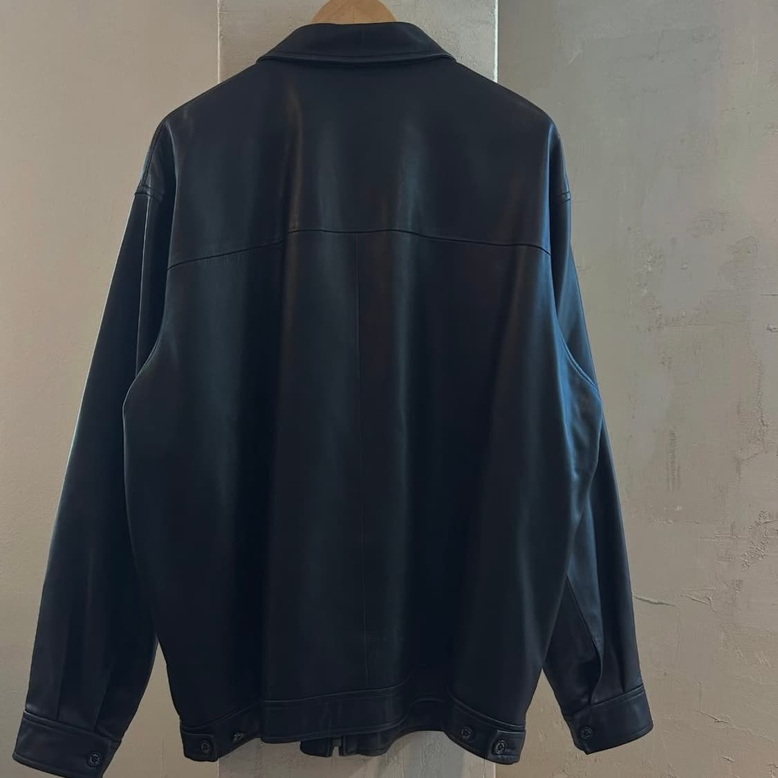 90‘s 폴로랄프로렌 브라운 쉽스킨 자켓 상품이미지3