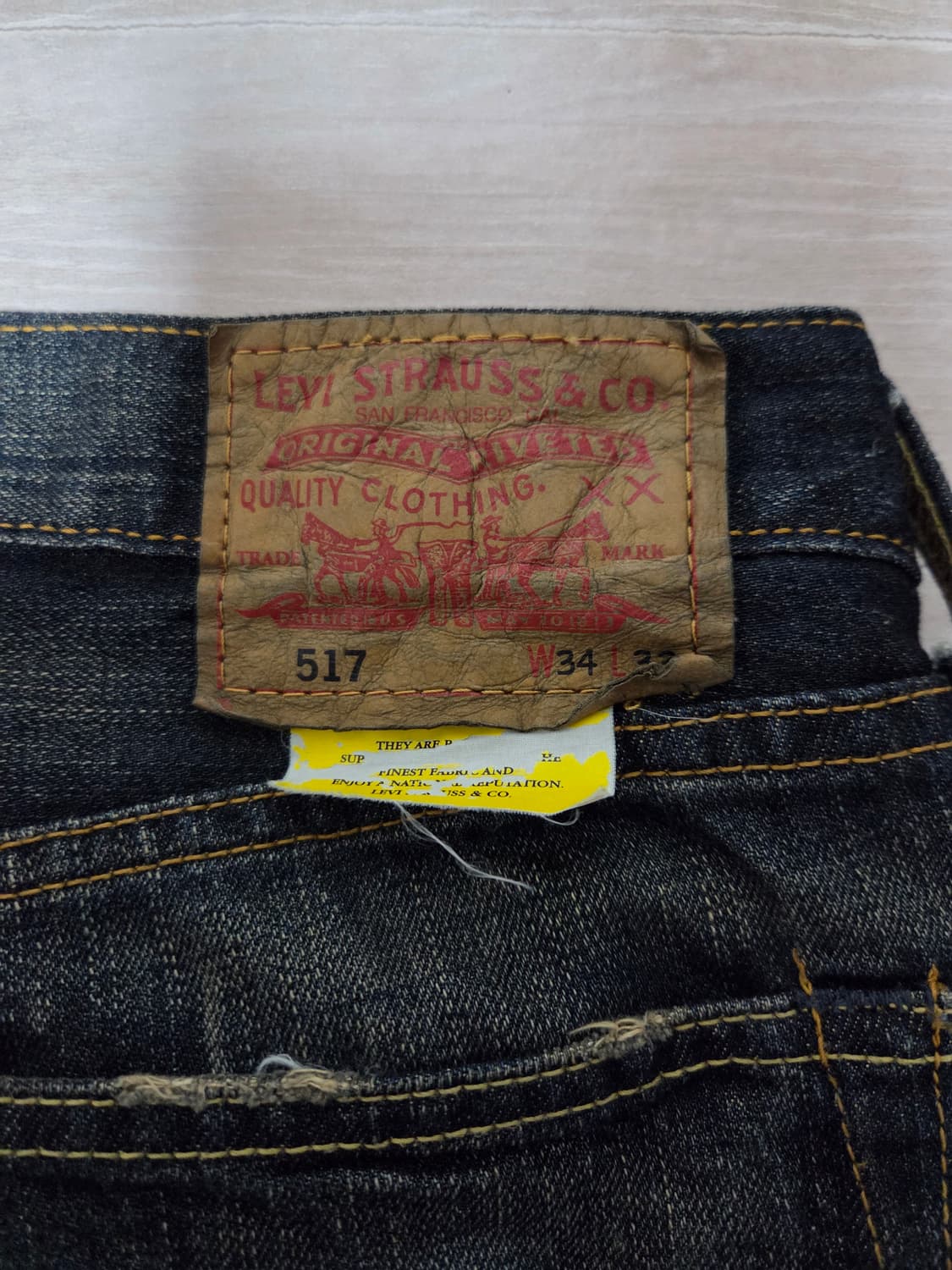 레전드 기모찌 리바이스 517 상품이미지6