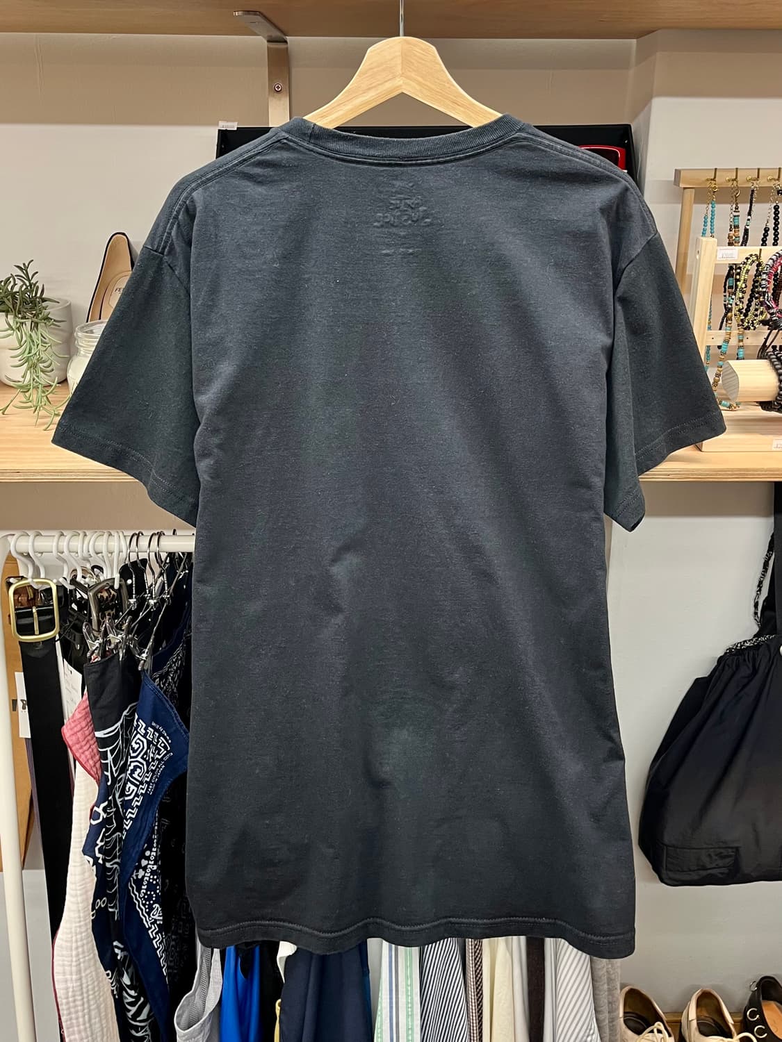 [100] Poetic Justice 투팍 티셔츠 블랙 상품이미지4