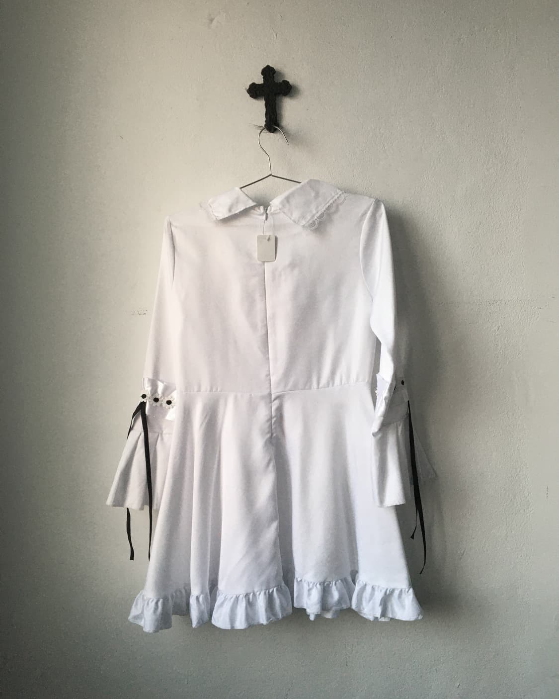 Frill ribbon dress 상품이미지4