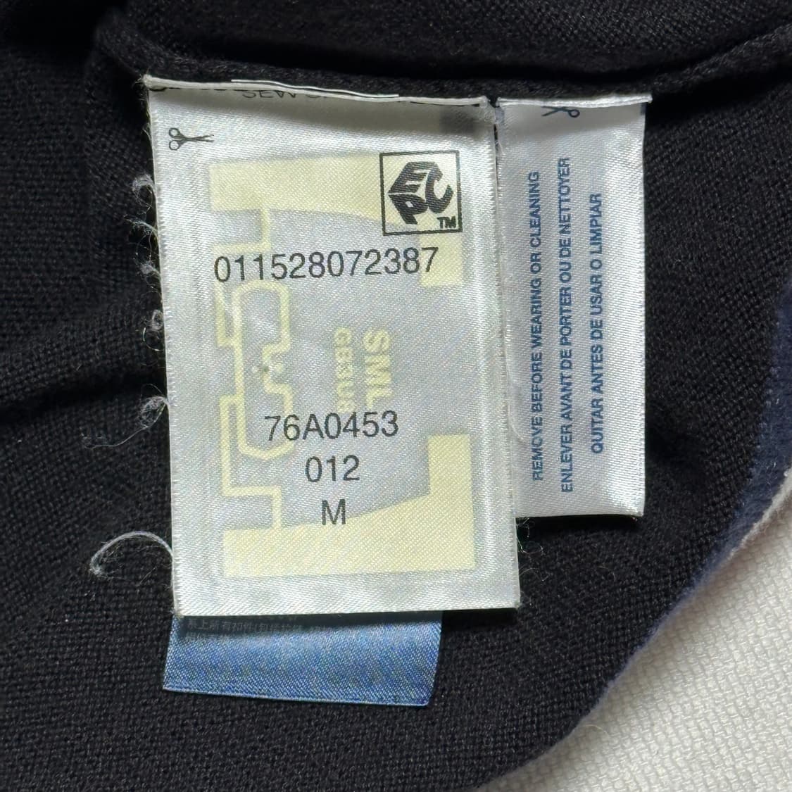 M 타미힐피거 여성용 블랙 라운드넥 가디건 상품이미지5