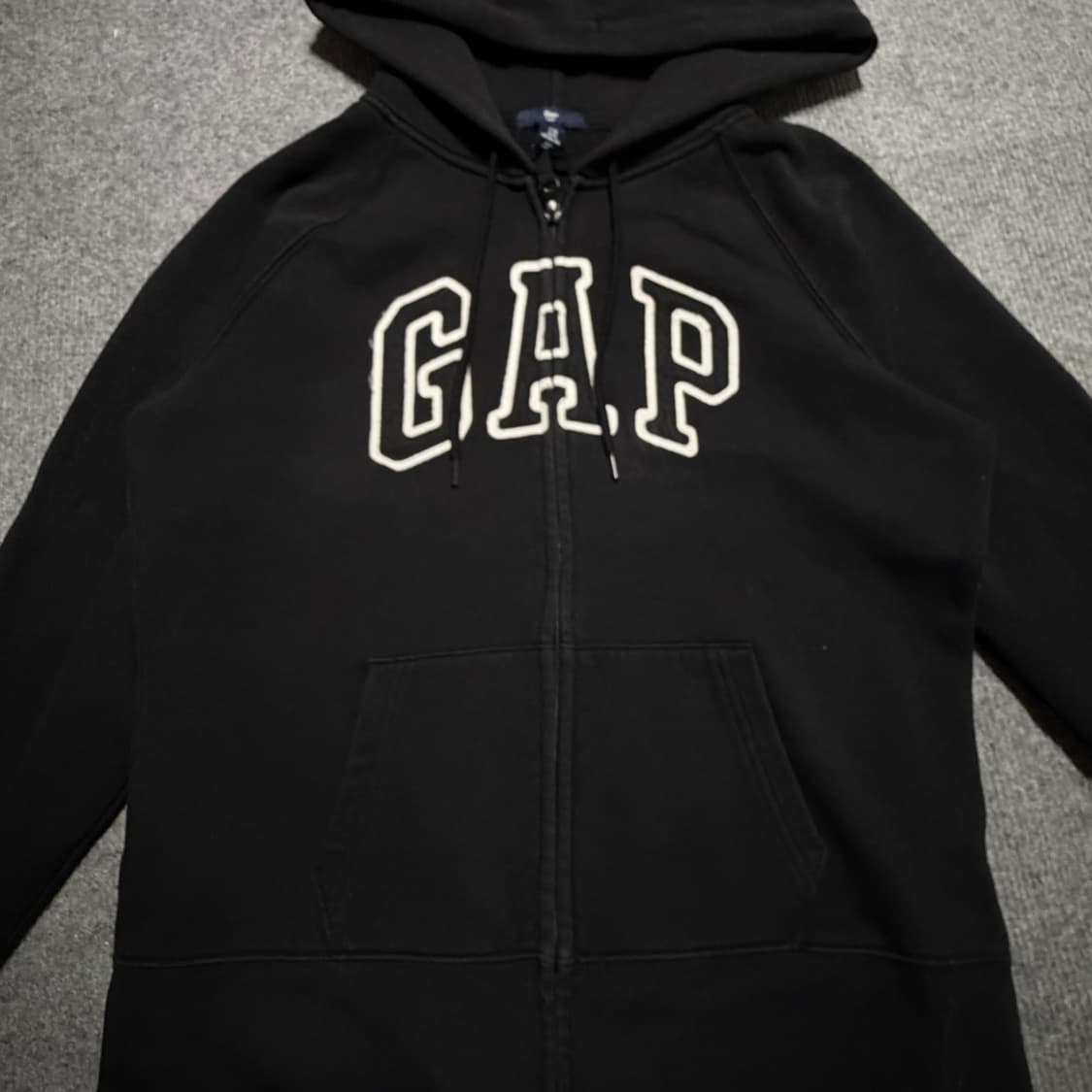 갭 블랙 후드집업 m 상품이미지2