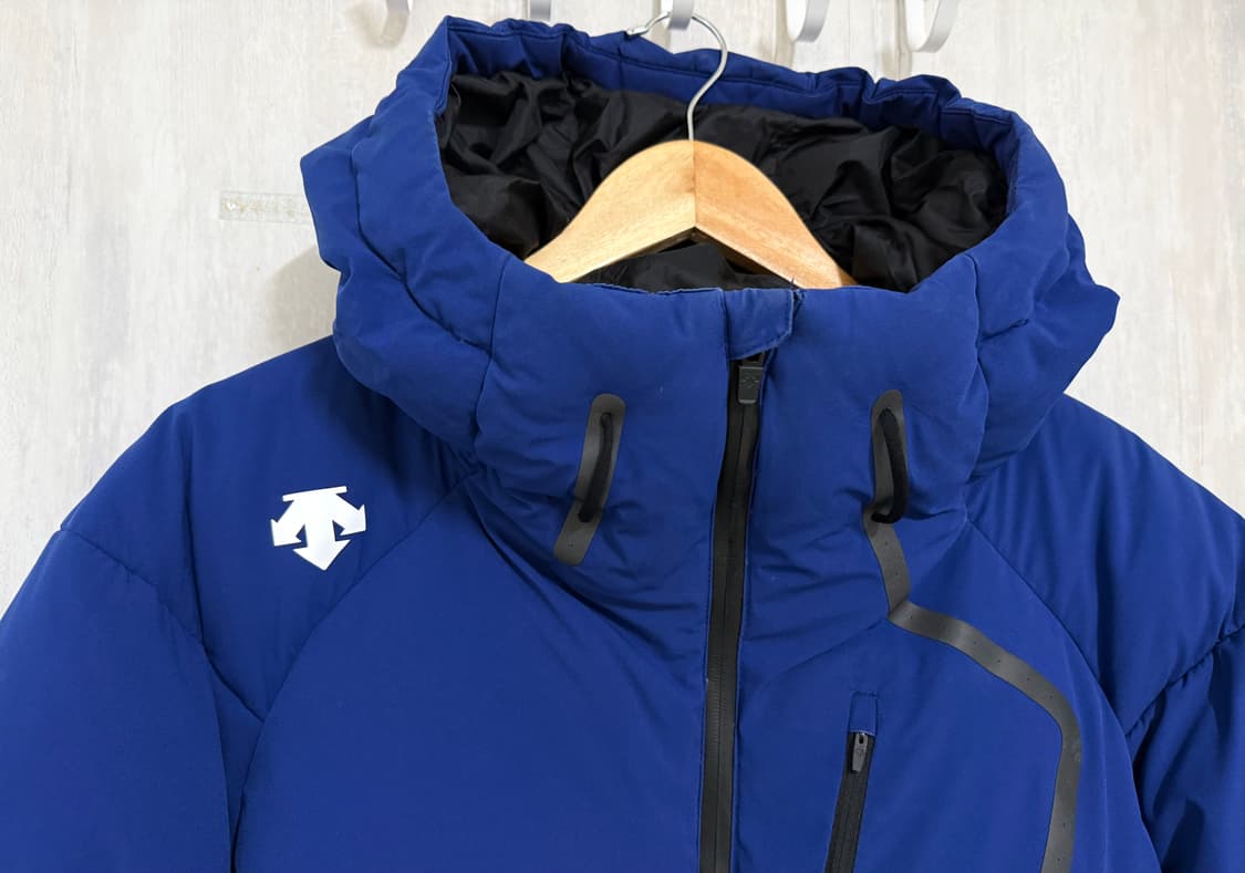 남성 100 / 데상트 덕다운 패딩 블루 상품이미지4