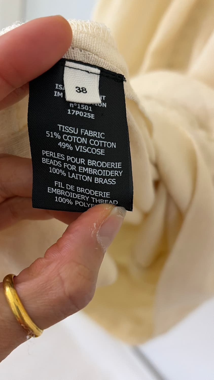  이자벨마랑 코튼 원피스 55,66 정품 상품이미지3