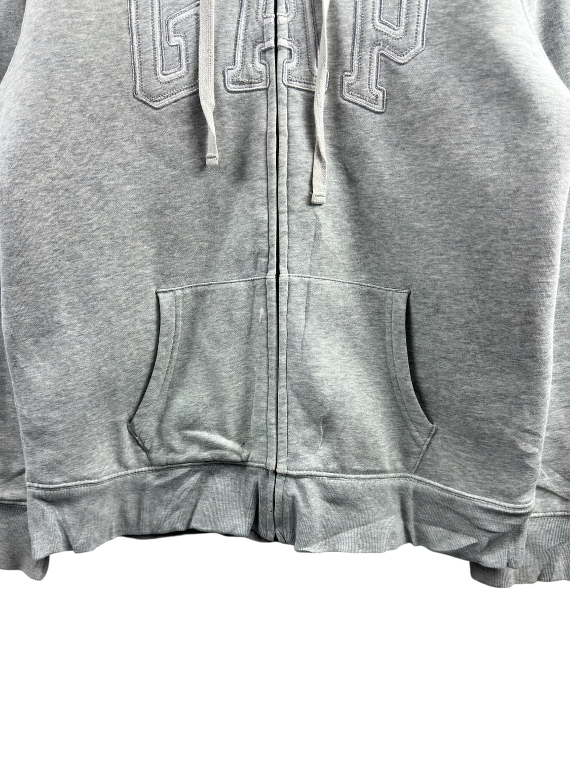 갭 그레이 양털 후드집업 1501 상품이미지4