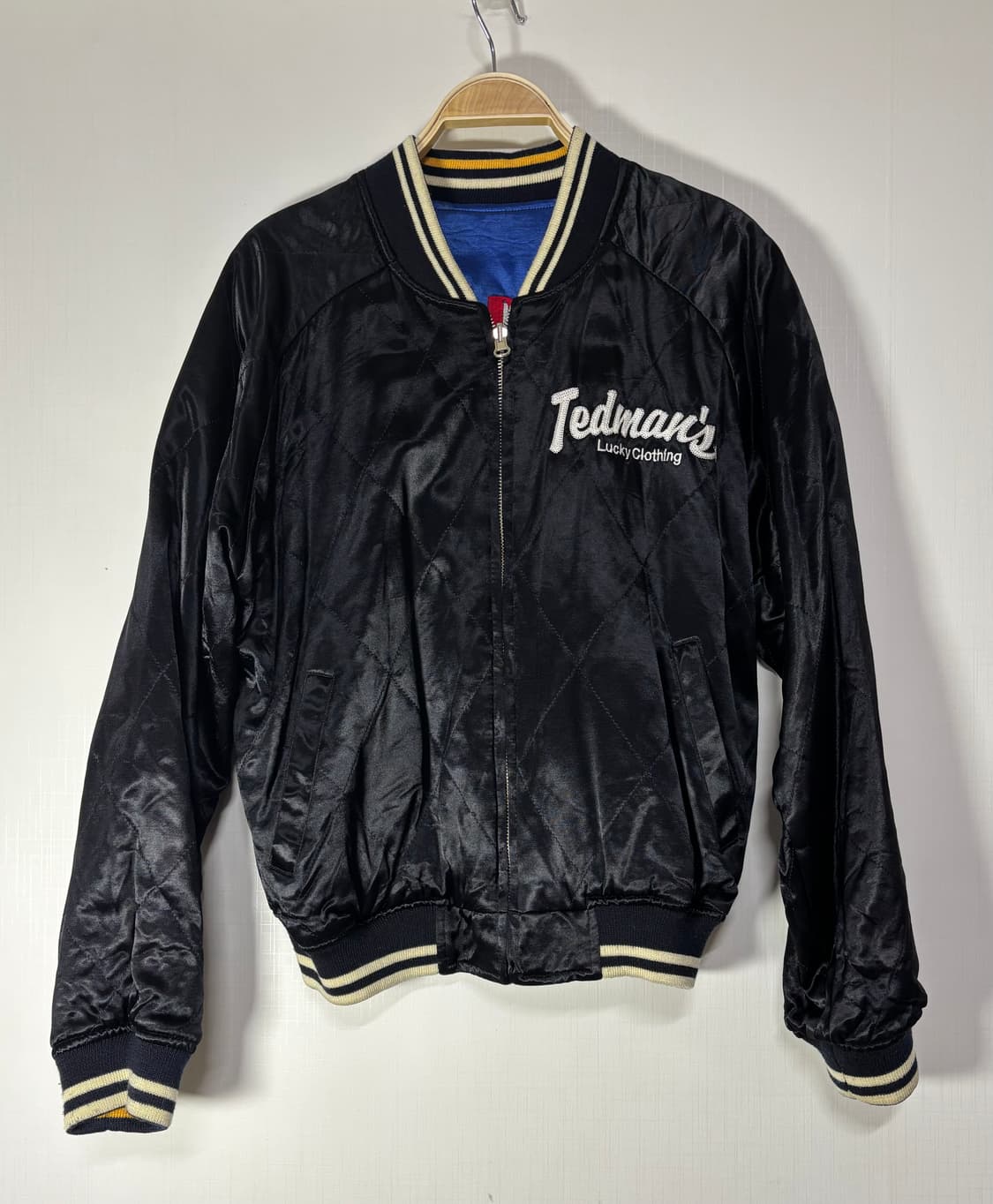 90s Ted Company 테드컴퍼니 리버시블 스카잔 바시티 자켓 상품이미지1