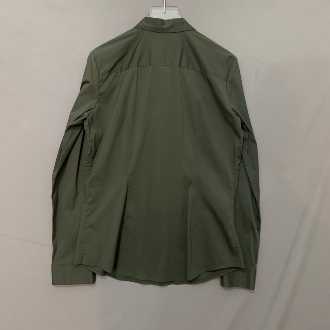 M THEORY 띠어리 LARRISSA2 그레이 스판 블라우스 셔츠 상품이미지3